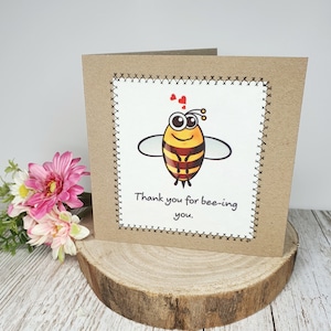 | de carte de remerciement mignonne Merci d’être vous | cartes de remerciement | carte d’appréciation | Merci beaucoup | Meilleur ami