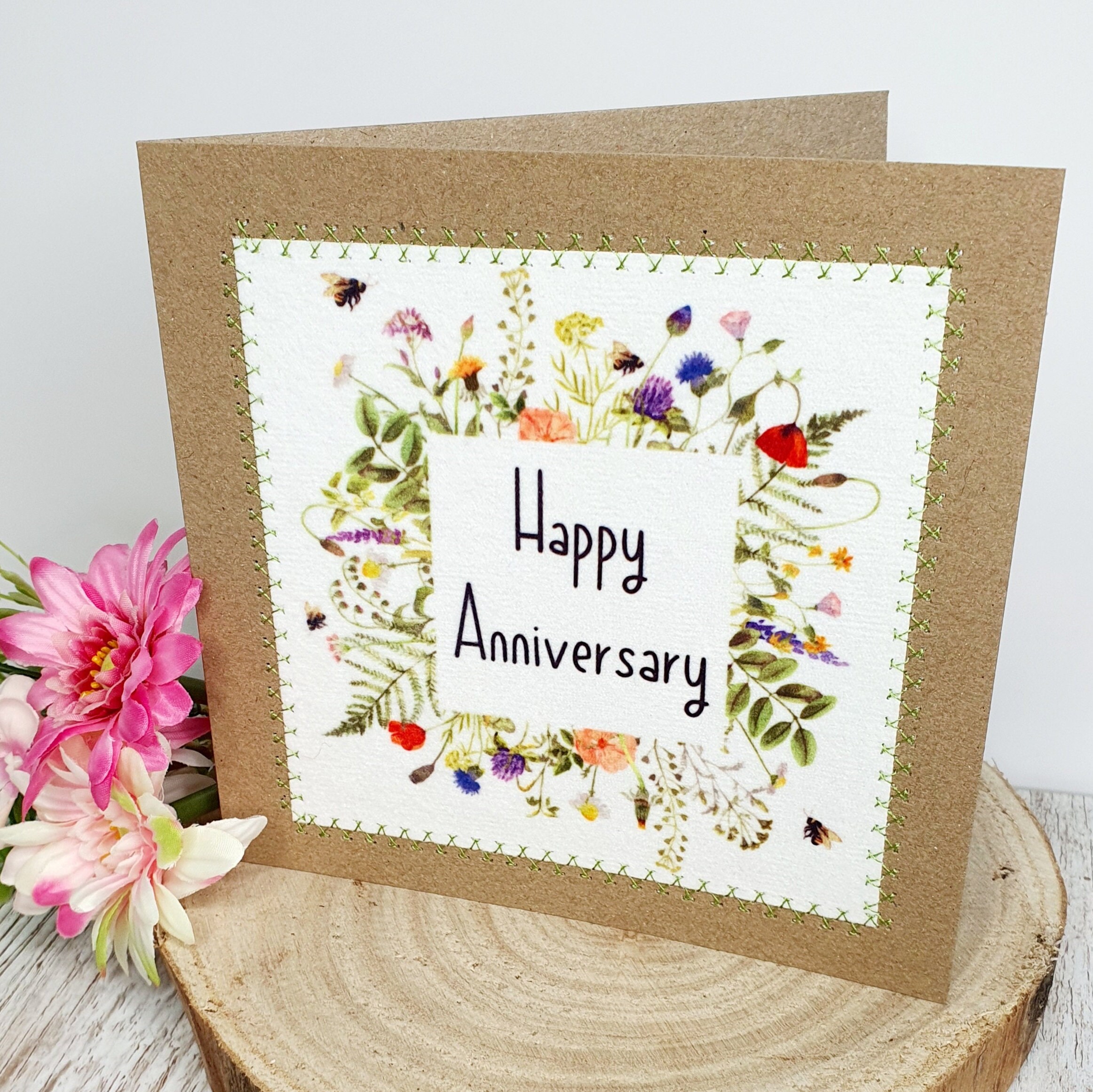 Anniversary Card Happy Anniversary To You Both Etsy UK