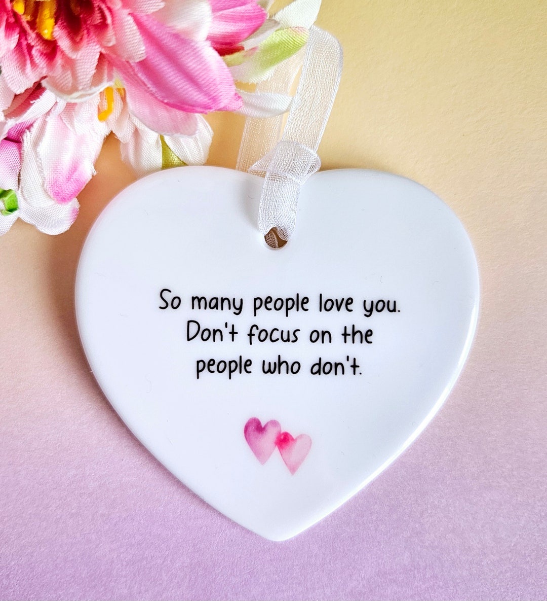 Postivity Friend So Many People Love You, Best Friend Gift, You Are Loved, Positivity ...