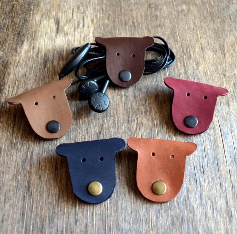 Earbud case cord organizers earbud holder dog lover gift Etsy