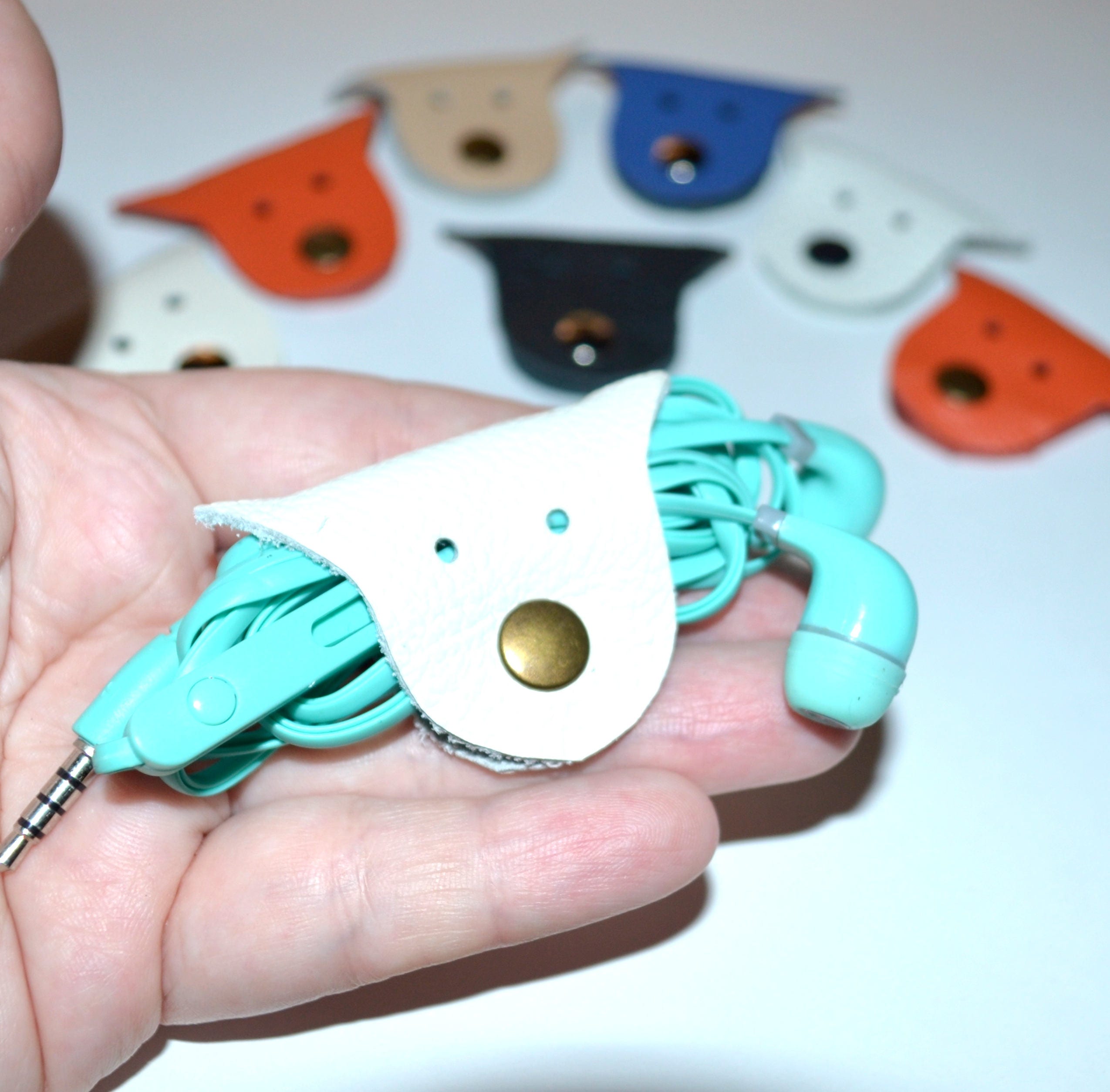 Cable organizer earphone holder as hostess gifts headphone Etsy