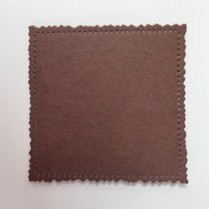 Wavy Frame Square Die Cuts