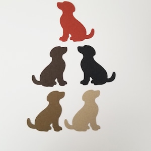 Découpes de papier perforées pour chien ou chat