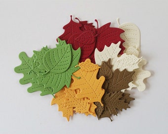 Stitched Leaves Die Cuts