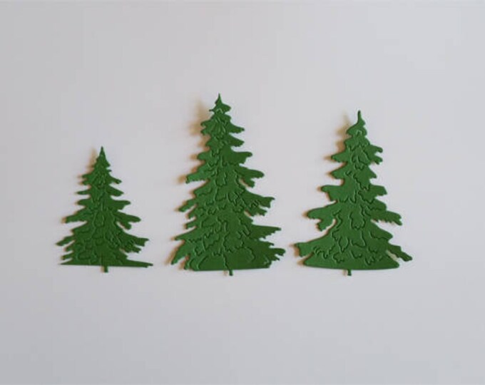Pine Tree Die Cuts Etsy