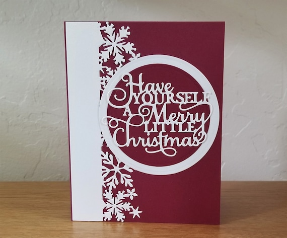 Merry Little Christmas Card Kit of 5 or 8