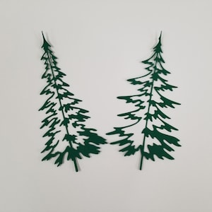 Woodland Pine Tree Die Cuts