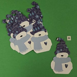 Snowman #2 Die Cuts
