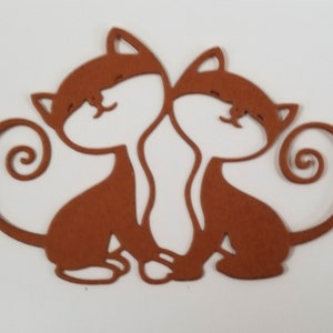 Cat Pair Die Cuts