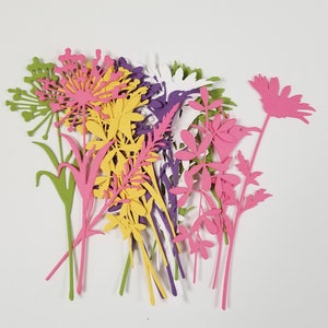 Flores silvestres n.° 3 troqueladas: nuevo conjunto de colores disponible