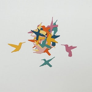 Small Hummingbirds Die Cuts