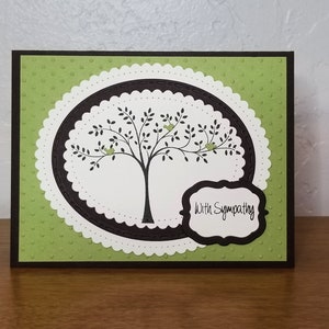 Kit de 5 cartes d'arbre de sympathie, d'autres occasions et couleurs MAINTENANT disponible