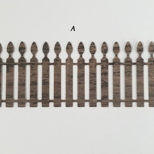 Picket Fence #2 Die Cuts