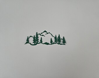 Mountain/Tree Scene