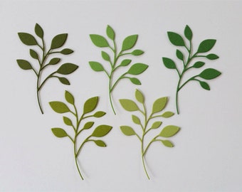 Massa Leaf Die Cuts - Maintenant disponible en feuilles