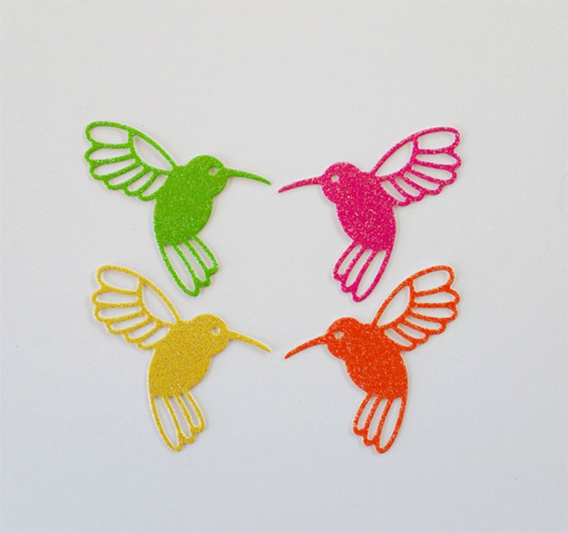 Hummingbird Die Cuts Etsy