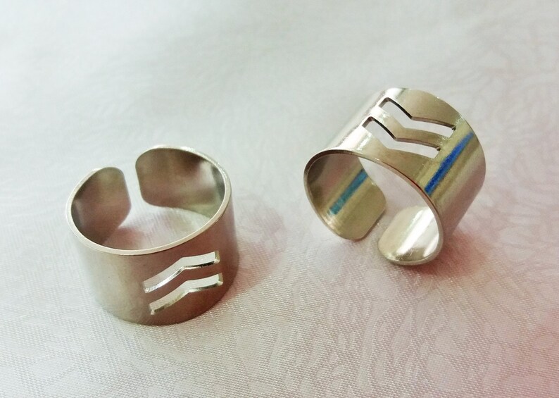 14 mm Blanks Brass Sheet Findings 8 Pcs Silver Tone Color 21 mm Adjustable Ring
