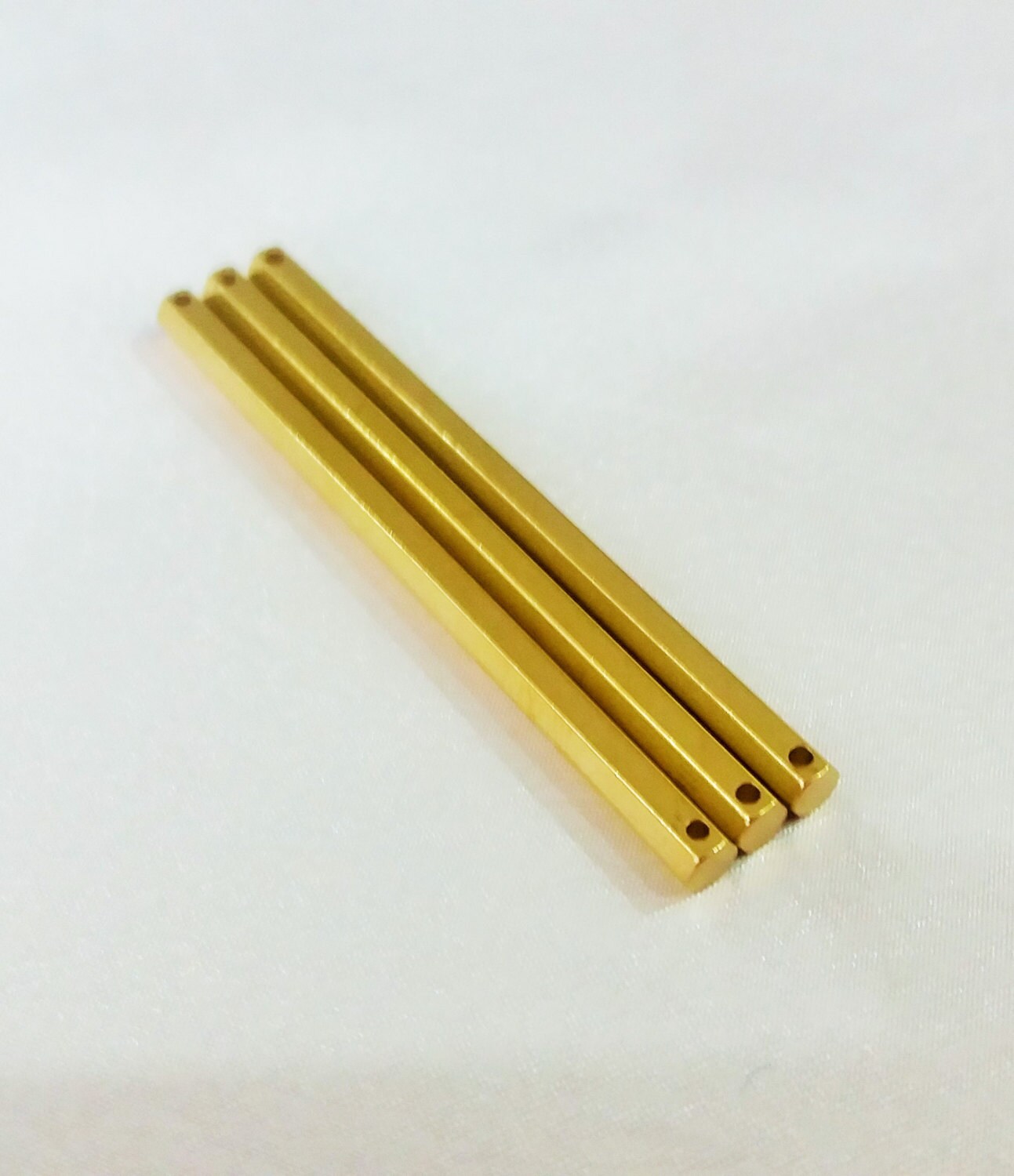 Hexagon Bar 3 Pcs Raw Brass 4 x 70 mm Solid Hexagon Bar 2 Etsy