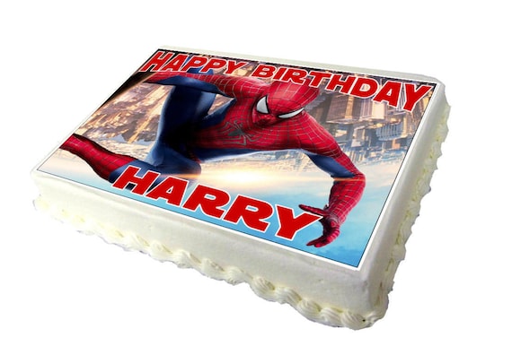 Decorazione per torta di compleanno di Spiderman -  Italia