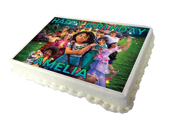 Encanto casita cake topper joyeux anniversaire, Encanto fête danniversaire,  Encanto joyeux anniversaire cake topper, Encanto Décoration, Cake Decor -   France