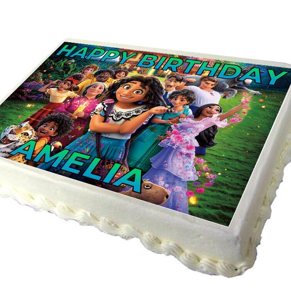 Encanto Birthday Cake Etsy UK