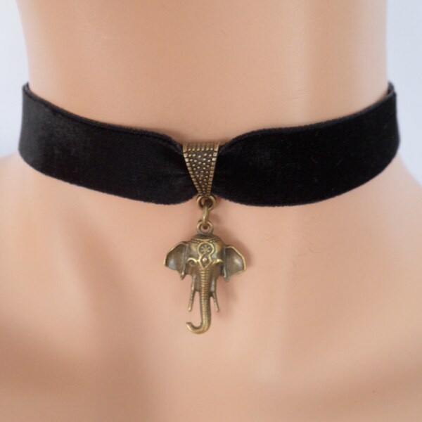 Elephant Choker Etsy UK