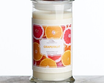 Grapefruit Soy Ring Candle
