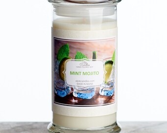 Mint Mojito Soy Ring Candle