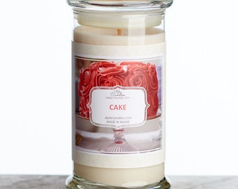 Cake Soy Ring Candle