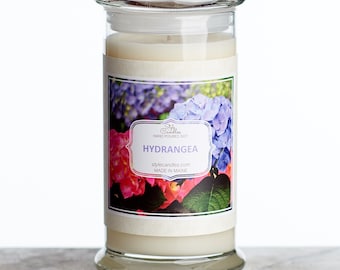 Hydrangea Soy Ring Candle
