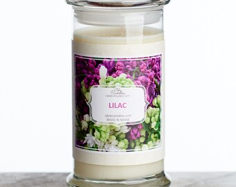 Lilac Soy Ring Candle