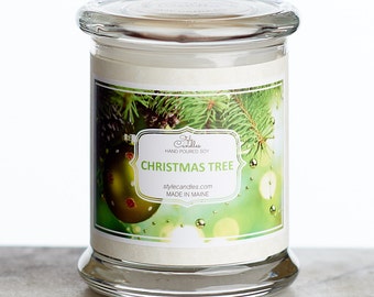 Christmas Tree Soy Candle