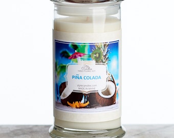 Piña Colada Soy Ring Candle