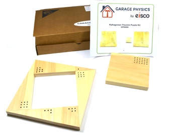 Garage Physics Pythagorean Theorem Puzzle Kit