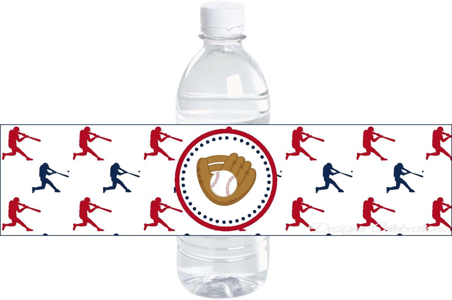 Baseball Water Bottle Labels World Series Decorations Etsy