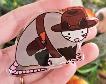 Supporto per telefono Cowboy Opossum - Supporto per telefono in acrilico