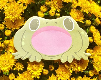 Hungry Frog Sticky Notes