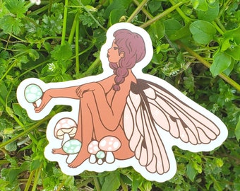 Mycelium Fairy Sticker