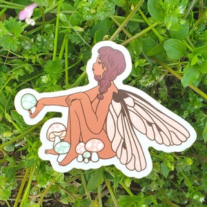 Mycelium Fairy Sticker