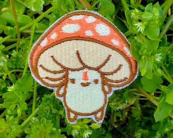 Pocket Mushroom - Iron on Patch