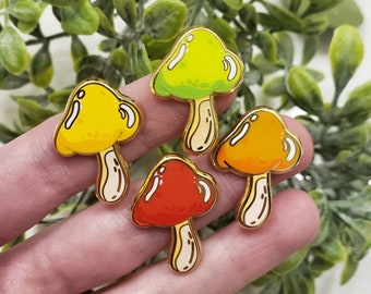 Mystery Mushroom Enamel Pin Blind Bag