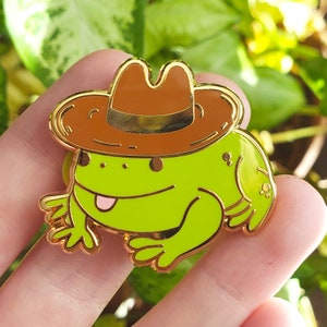 Cowboy Frosch - Hard Emaille Pin