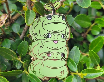 Tower of Frog - Hard Enamel Pin