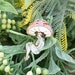 Cotton Candy Mushroom Girl - Hard Enamel Pin 