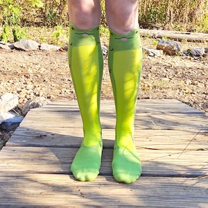 Knee High Long Frog Socks image 4