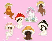 DOLK サイン入り版画 Mushroom Girl Ade,Mushroom series｜DOLK（ドルク）
