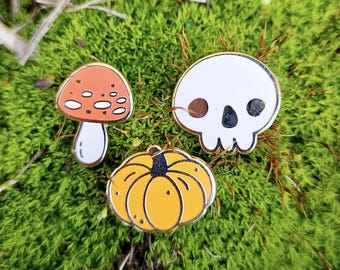 Mini Halloween & Fall Filler - Hard Enamel Pin