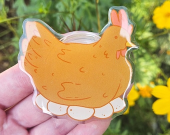 Hen Phone Grip - Acryl Telefonhalter