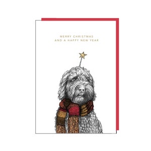 Christmas Dog Card
