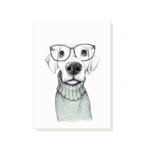 Dog card, Happy Birthday Dog card
